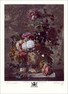 Jan van Huysum Still Life with Flower oil painting image
